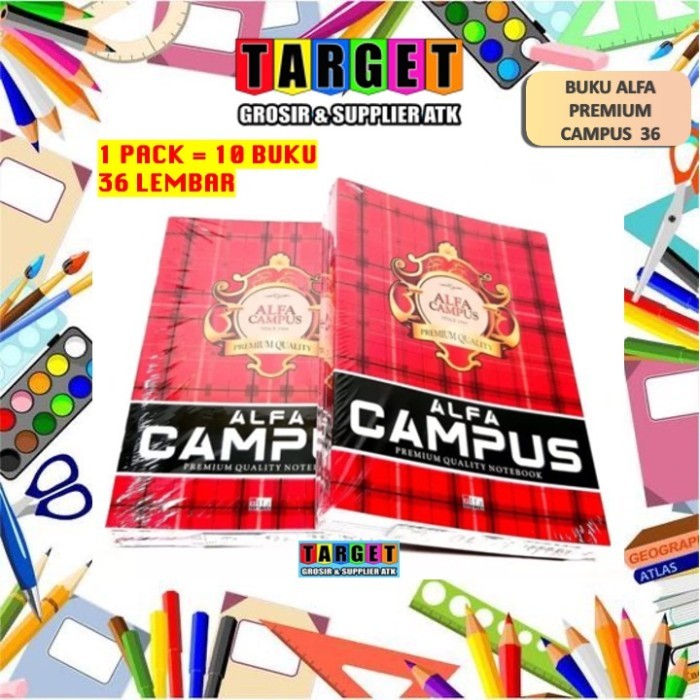 

Sale Buku Tulis Campus Big Boss 36 Lembar / Bbo 36 (10 Buku)