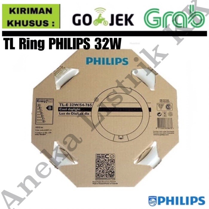 Jona Philips Tl Ring 32W Lampu Bulat 32Watt Donat 32 W Watt Putih