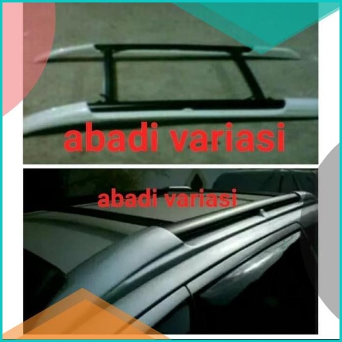 Roof rail atas bagasi mobil model xtril Avanza/xenia bahan plastik AB
