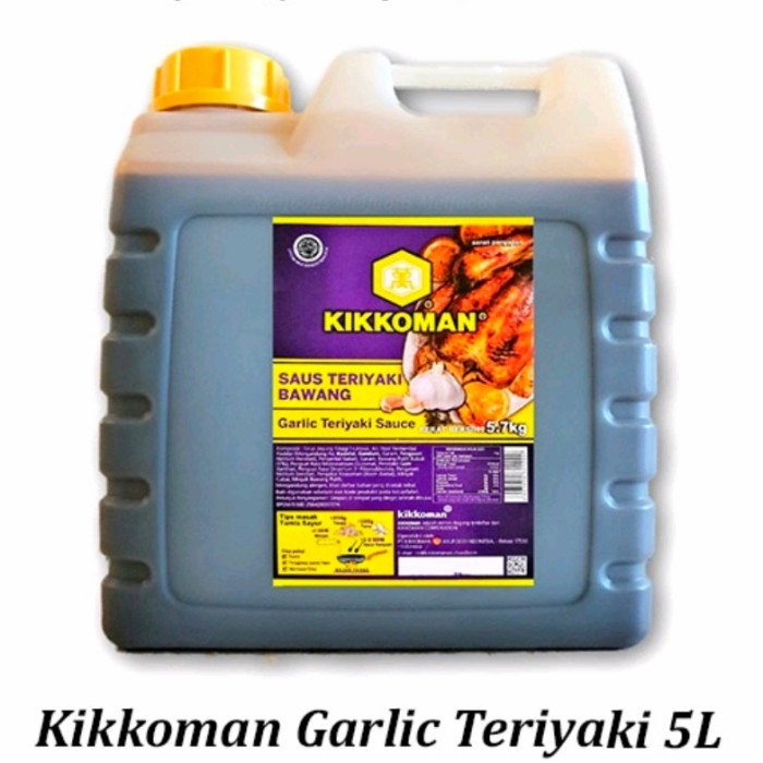

Dijual!!! Kikoman Garlic Teriyaki 5 L