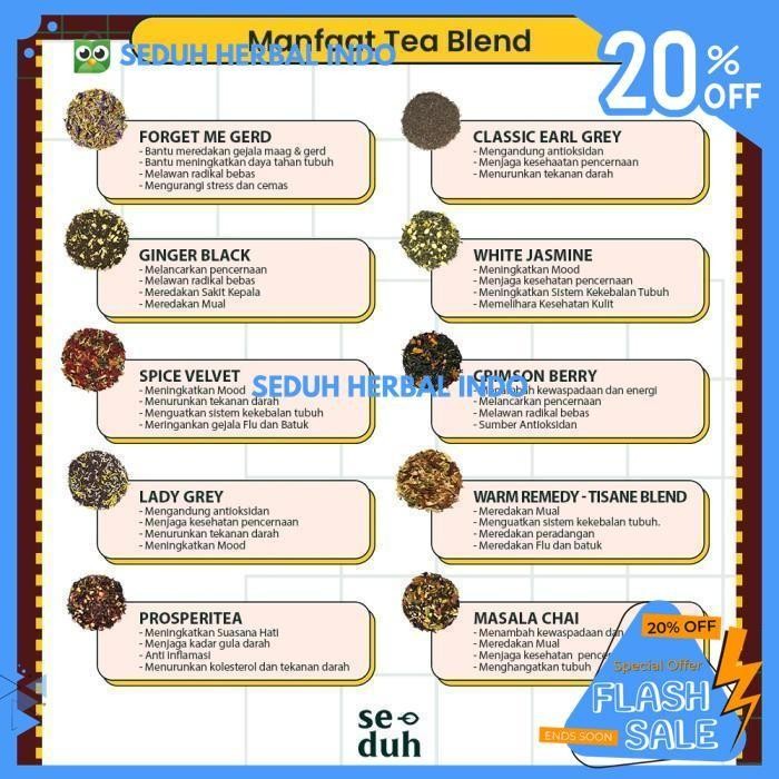 

LADY GREY TEA BLEND- BLACK TEA LAVENDER CALENDULA BERGAMOT OIL 60 GRAM