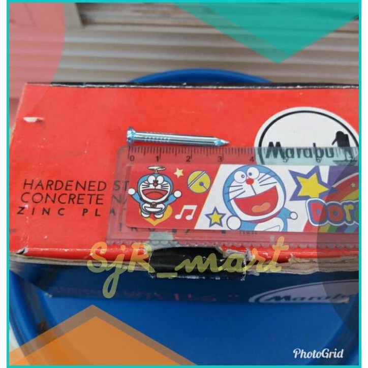 Paku Beton Tembok MARABU 3 Cm per 1 Pcs / Paku Tembok Kayu Cor Beton