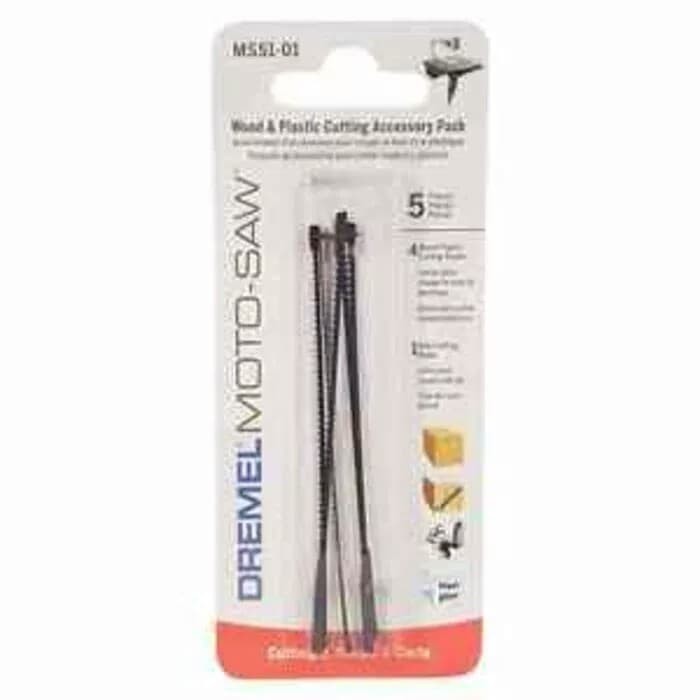 Mata Gergaji Dremel Moto Saw Scroll Saw Kayu Plastik Besi Original Terbaru
