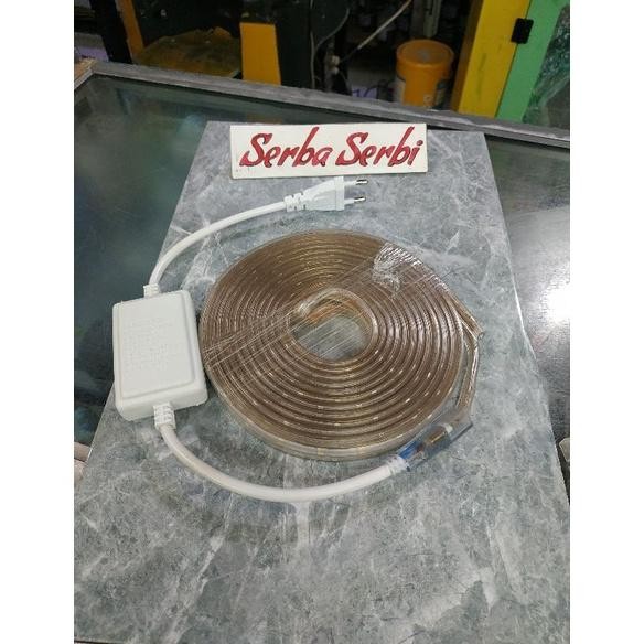 Mega Sale (Lampu Selang Rainbow + Colokan) Lampu Selang Hiasan Led Strip Light 2835 220V Rainbow Th-