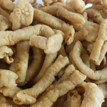 

Keripik Usus Ayam Gurih 1Kg/Kripsus Kiloan