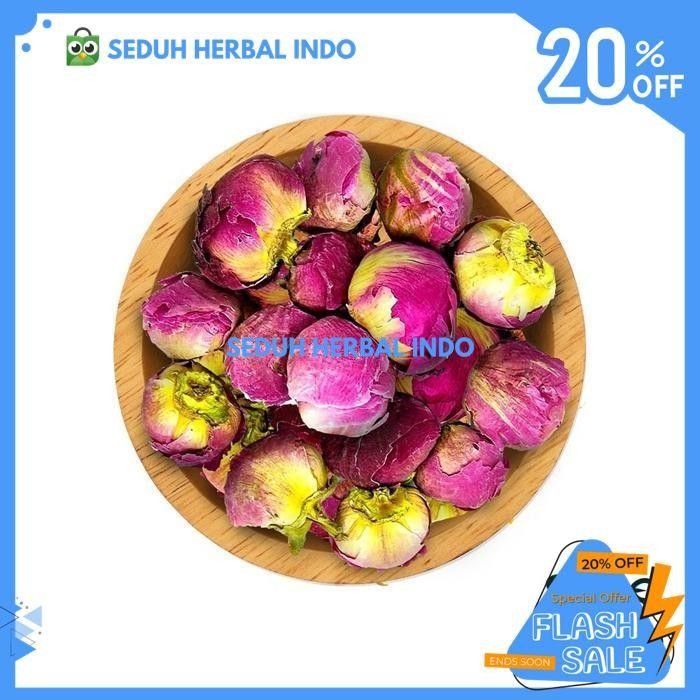 

TEH BUNGA PEONY / PEONY BUD FLOWER TISANE / PEONY TEA 250 GRAM / 500
