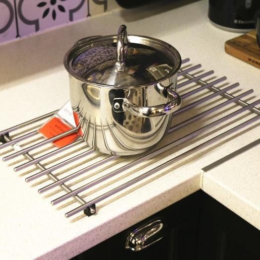 A936 - Tatakan Besar Stainless Steel Alas Wajan Panci Anti Panas