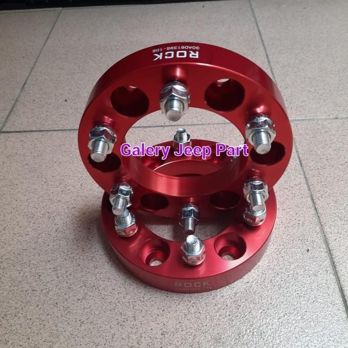 Sparepart Adaptor Roda Alumunium/Spacer Velg Alumunium Katana,Vitara,Escudo 3Cm