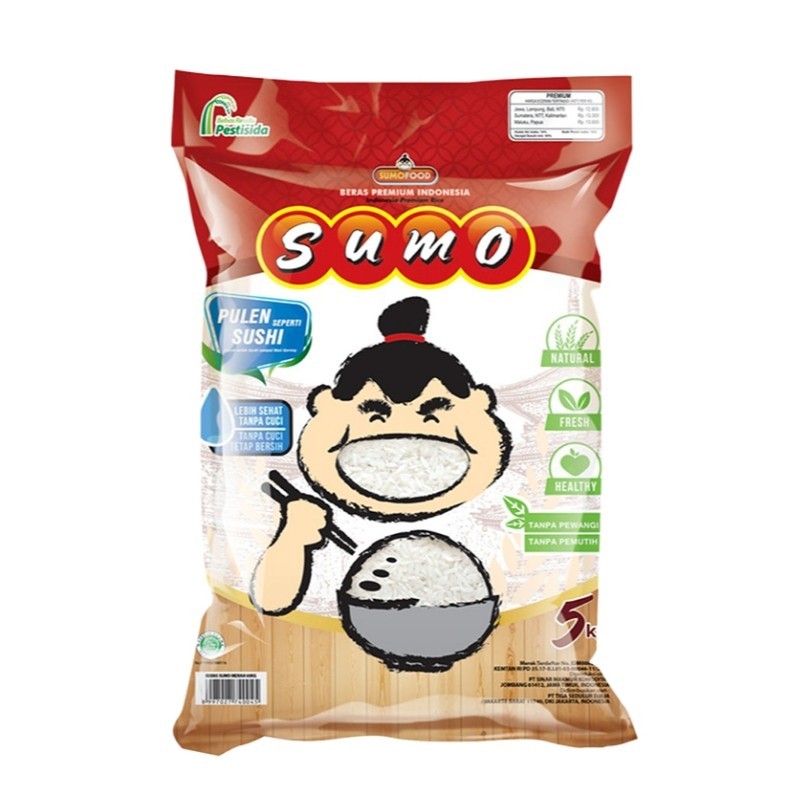 

Sumo Merah Beras Premium Pulen 5 Kg