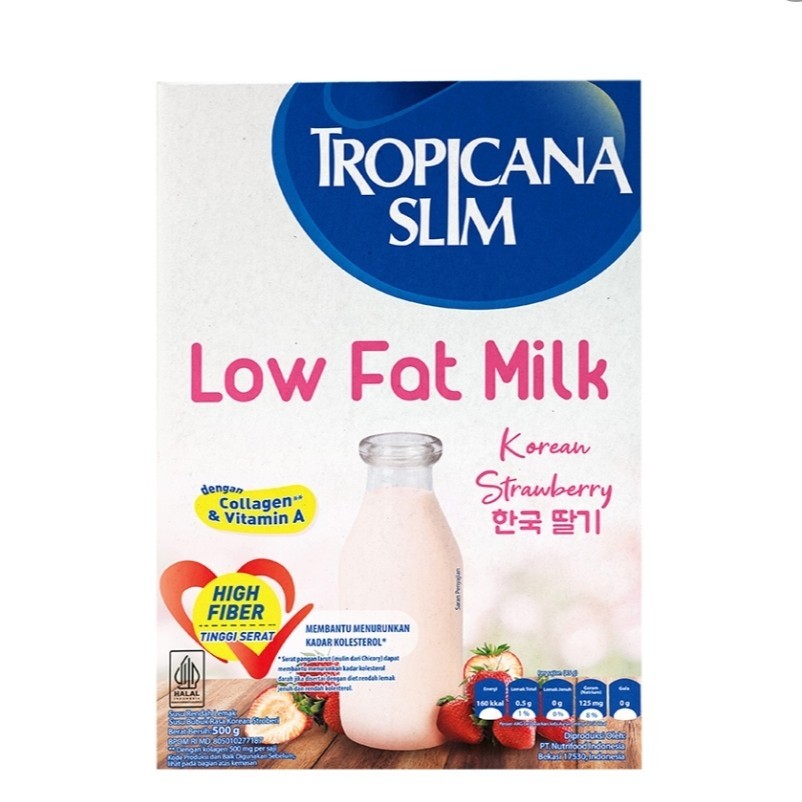 

TROPICANA SLIM Low Fat Mlik Korean Strawberry 500 g