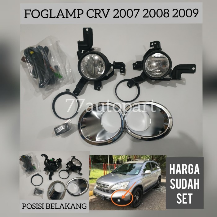 Lampu Kabut Foglamp Crv 2007 2008 2009