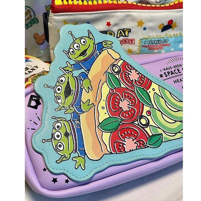 

Disney Limited Pencil Case Three-Eyed Alien Poof Pooh Bear Cute Stationery Pack