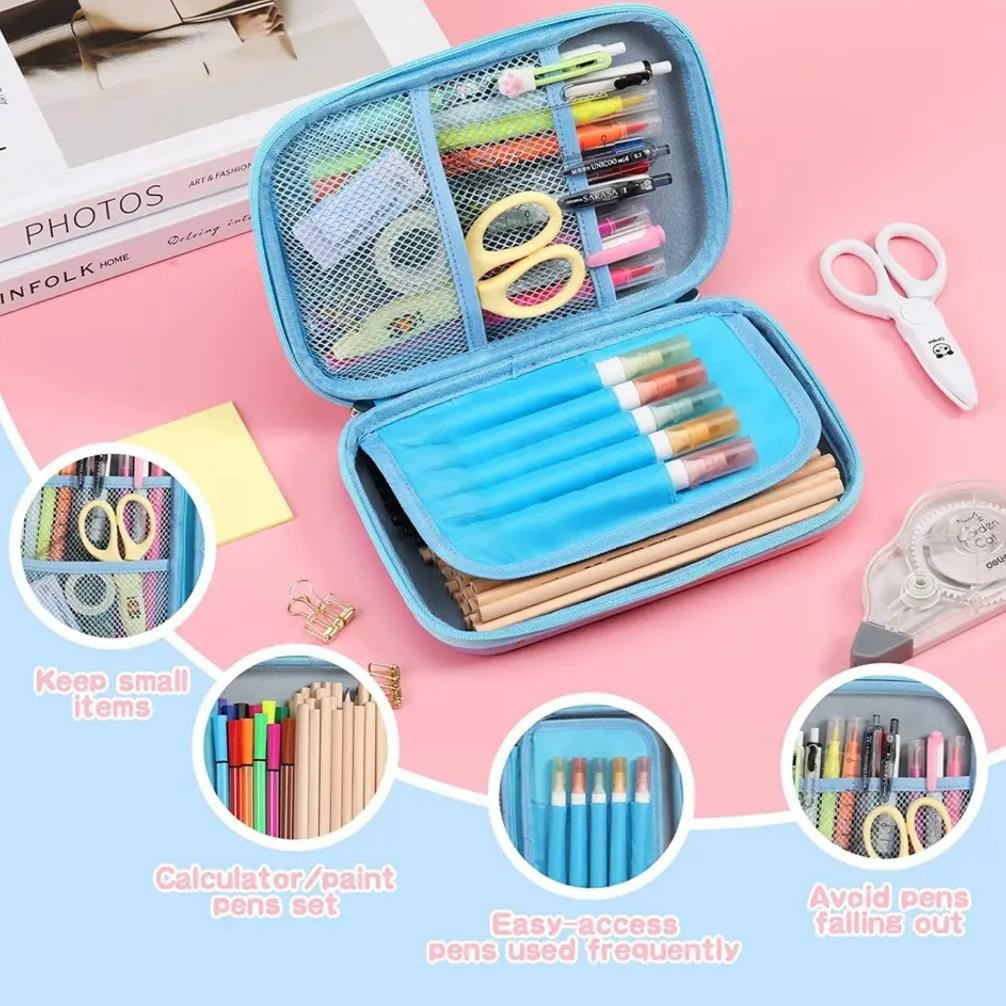 

ORIGINAL Kotak Pensil 3D Hardcase Besar ukd-