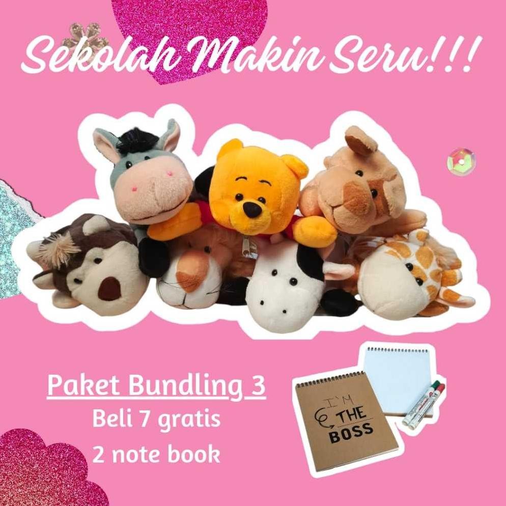 

COD Tempat Pensil Binatang / Tempat Pensil Boneka / Pensil case lucu Oz67