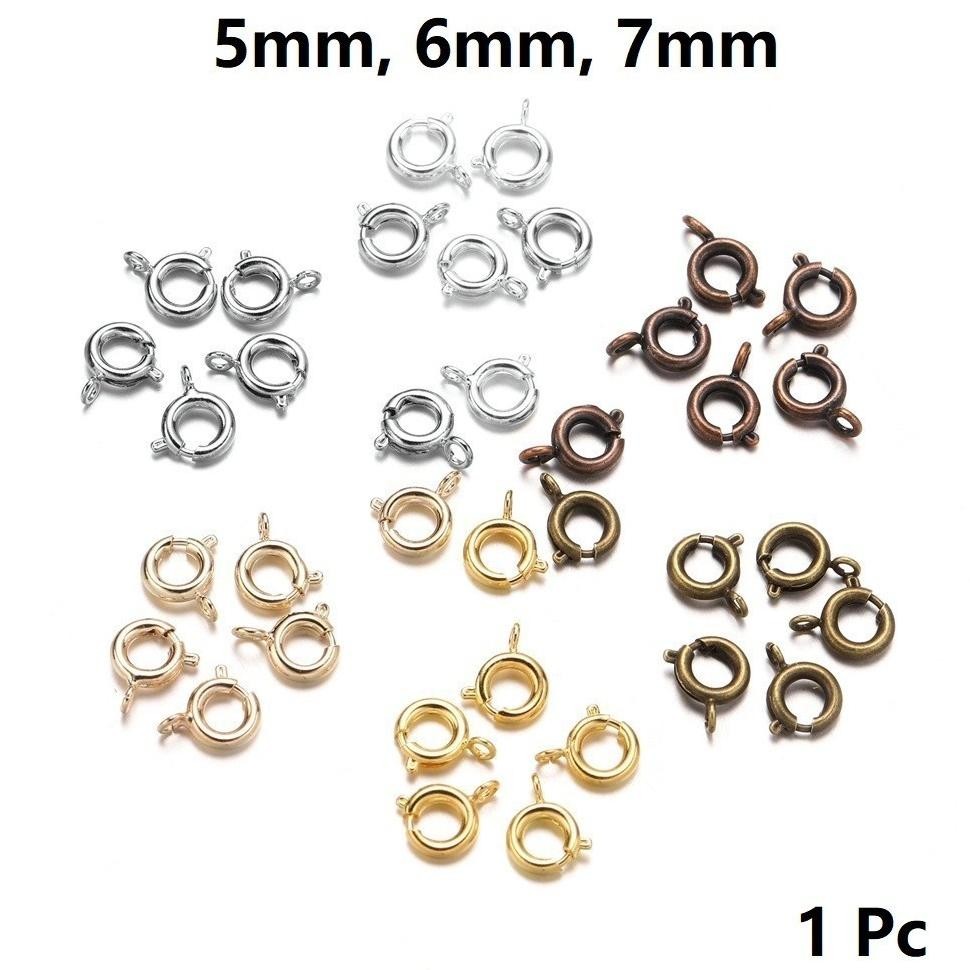 Kaitan Kalung | Kaitan Gelang Model Bulat/Pengait Harga/1Pc