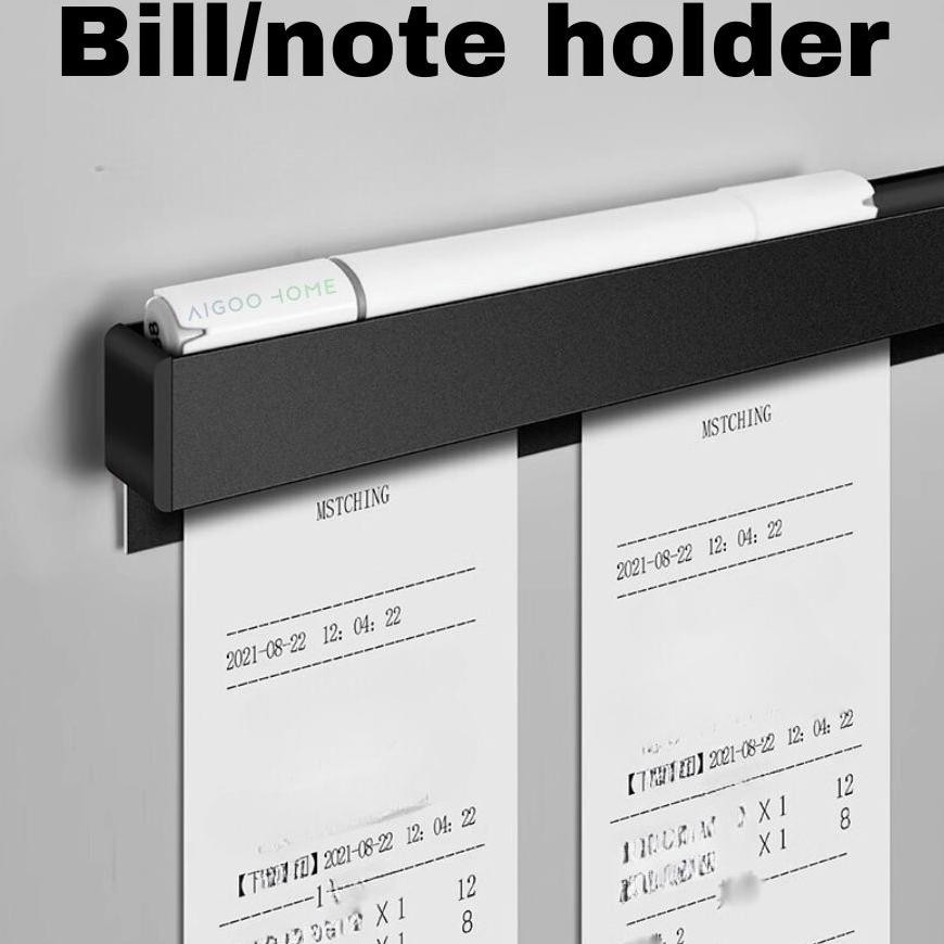 

TERMURAH Bill Holder/ Capitan Nota aluminium/ penjepit kertas bon yui-7