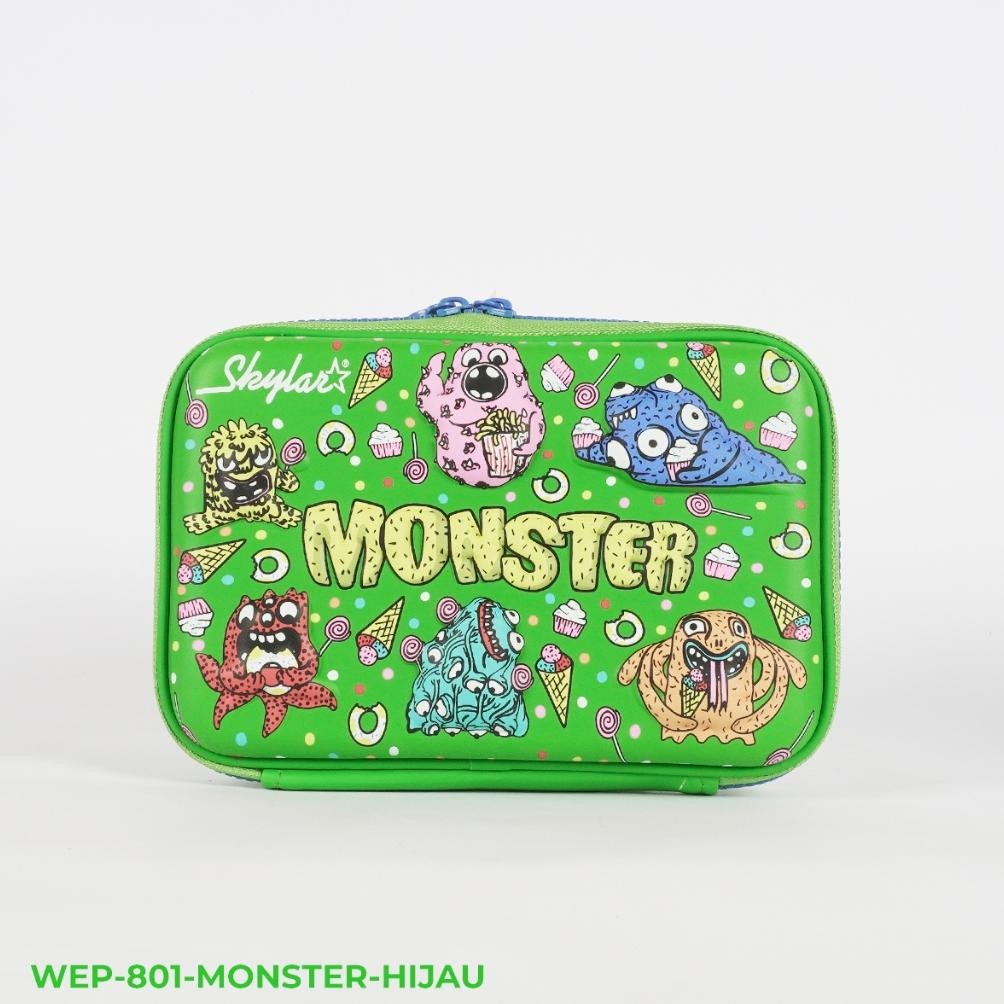 

COD Kotak Pensil 3D Anak Sekolah Hardcase Kotak Alat Tulis Pencil Timbul Besar gd-5