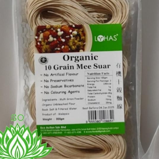 

Organic 10 Grain Mee Suar Lohas/ E Sua/Sua 300 Gr