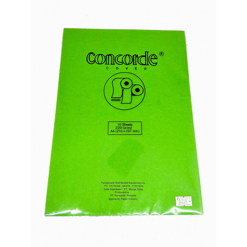 

Gramedia Cirebon - CONCORDE COVER F4 220GR 80529