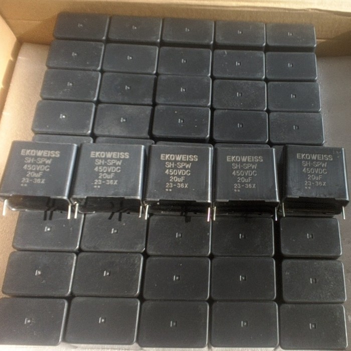 capasitor 20uf 450vdc sh-spw original