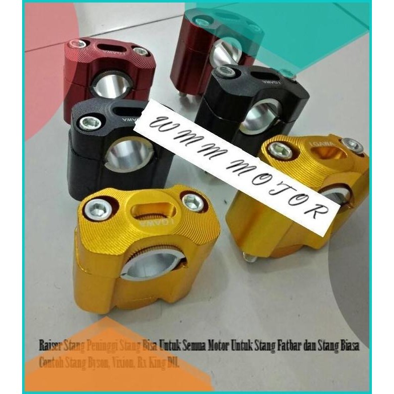 Raiser Stang / Peninggi Stang Fatbar / Stang Vixion Byson Rx King Ful