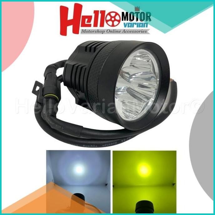 Lampu Tembak Sorot LED Cree LX4 LX6 LX9 Plus Mika Kuning 140BZ4 parts