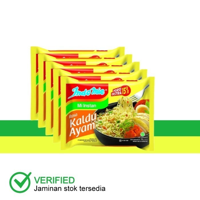 

Indomie Mi Kaldu Ayam 5 x 72 g