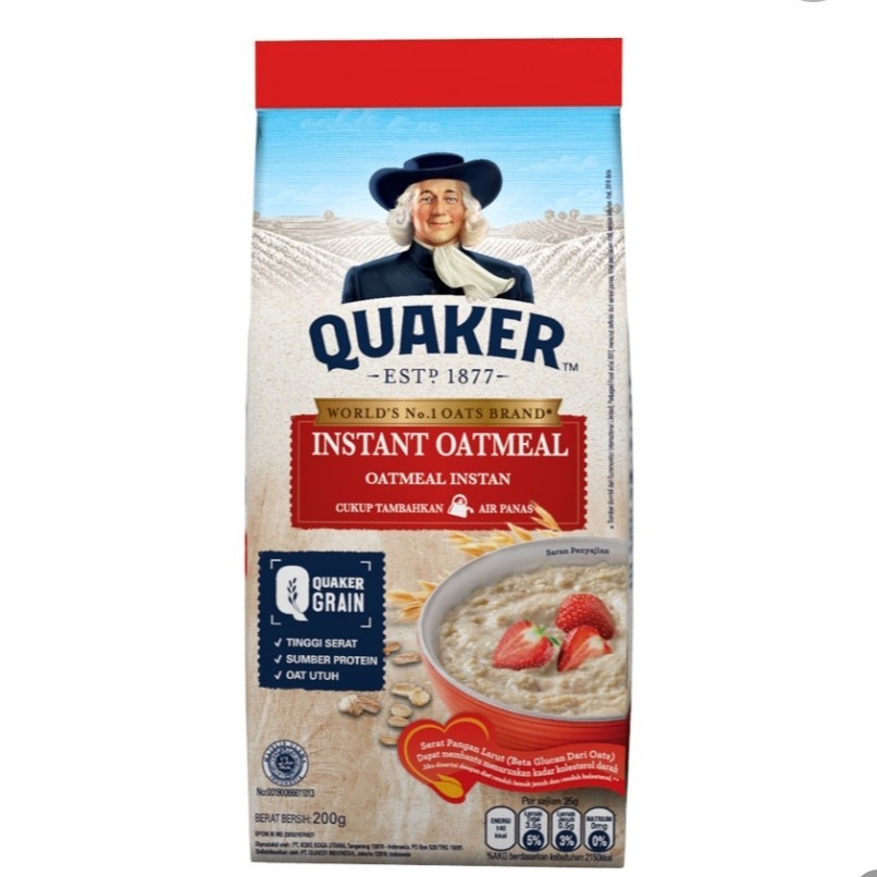 

QUAKER Instant Oatmeal 200 g