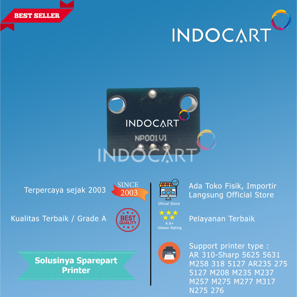 Chip AR 310-Sharp AR 235 237 275 318 5127 5625 5631 M258 M208 M235-25K