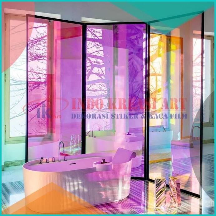 KACA FILM PELANGI CHAMELEON BUNGLON SPARTA UNTUK MOBIL GEDUNG PREMIUM