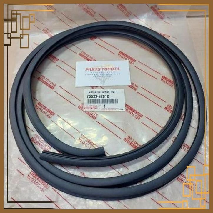 [PST] LIS LIST KARET MOULDING KACA LUAR DEPAN AVANZA XENIA ASLI 75533-BZ010