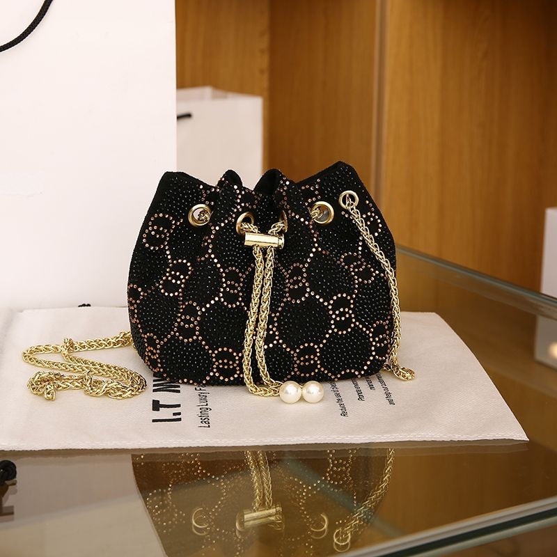 

New Fashion Rhinestone Small Shoulder Bag Chain Bag for Women