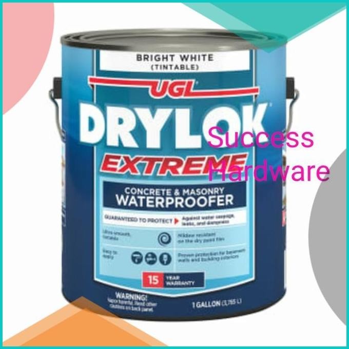 DRYLOK CAT PELAPIS ANTI BOCOR LATEX EXTREME 1 GALON PAINT LATEX DRYLO