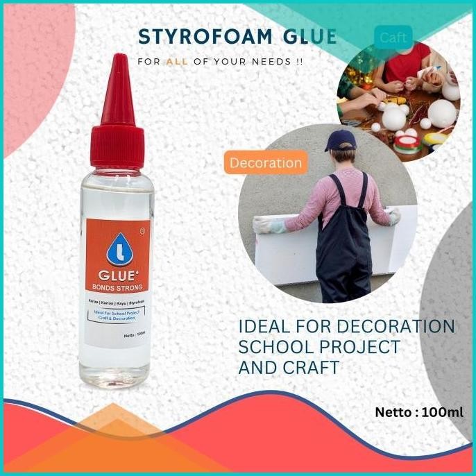 

Lem gabus styrofoam Sterofoam / Styrofoam Glue 100 ml 140BZ4 perkakas