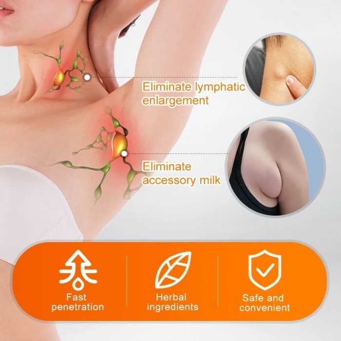 BARANG CI 3PCS SUMIFUN LYMPHATIC DETOX CREAM LYMPH OINTMENT TERBARU