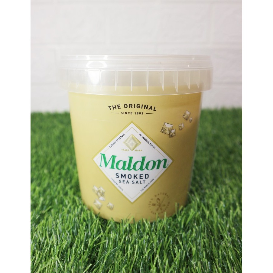 

Maldon Smoked Sea Salt Repack 250 G 250 Gram Garam Laut Kasar Saltbae - Adelineez