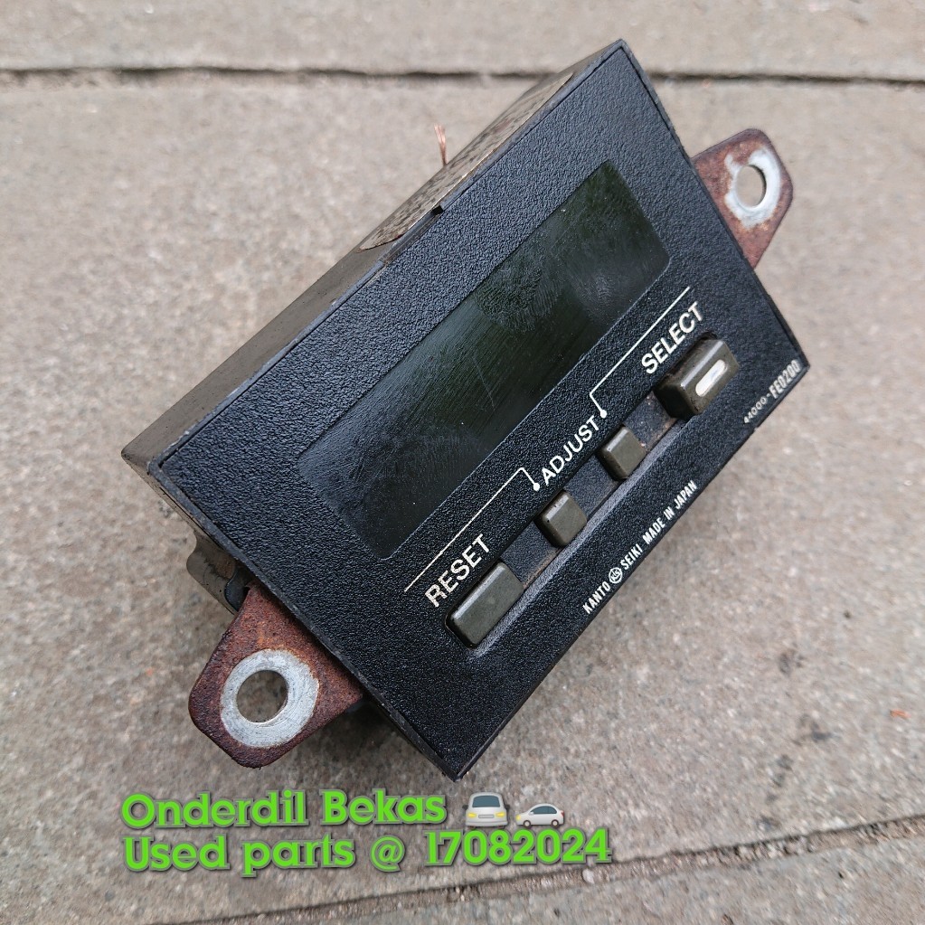 jam dashboard nissan sentra 1989