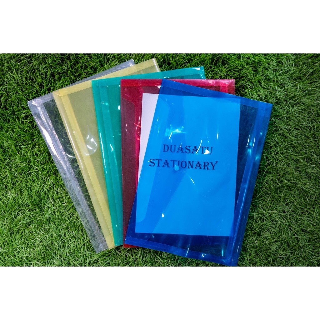 

Ecoflex Dataflex Map Plastik Kancing Folio Warna