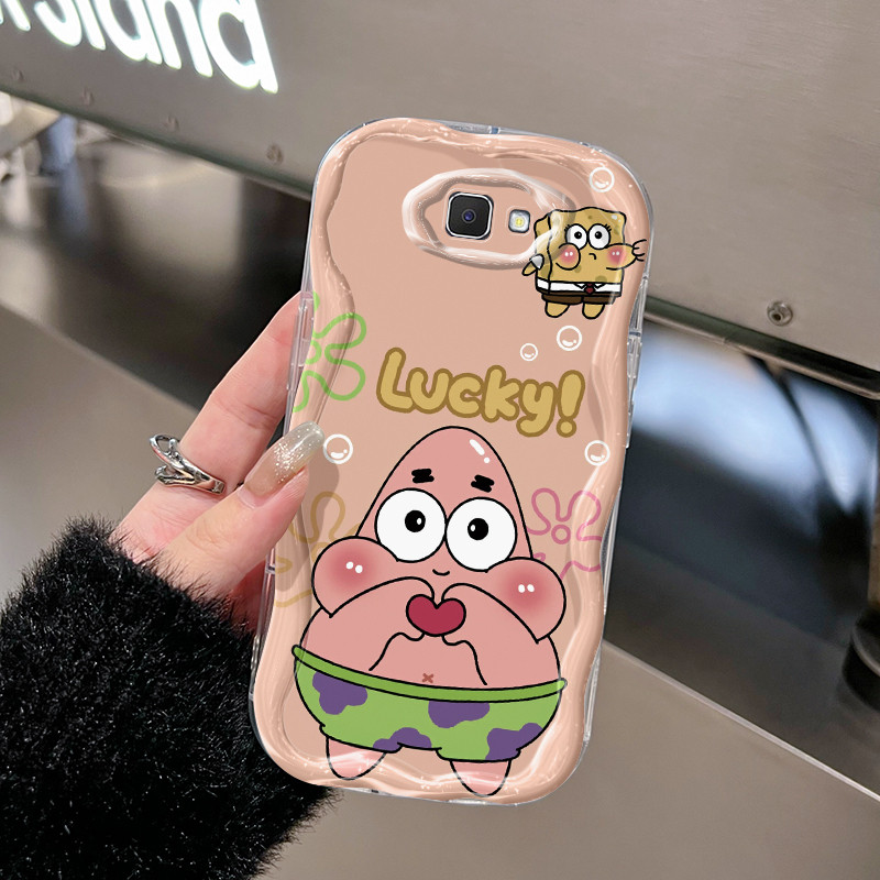 Casing Hp Untuk Samsung Galaxy J7 Prime J2 Prime J7 Prime 2 Case Casing pola SpongeBob Kasing HP Sil