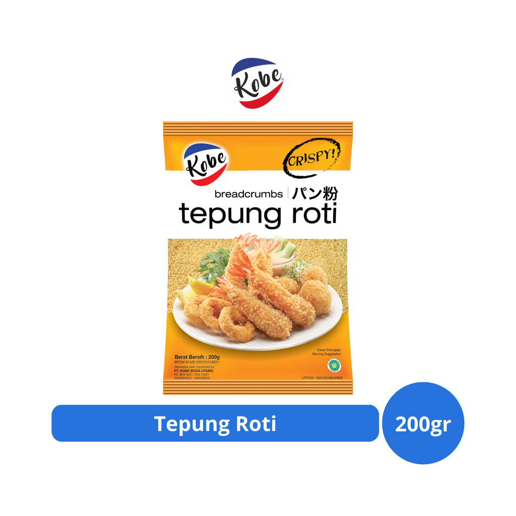 

Kobe Crispy Tepung Roti 200gr