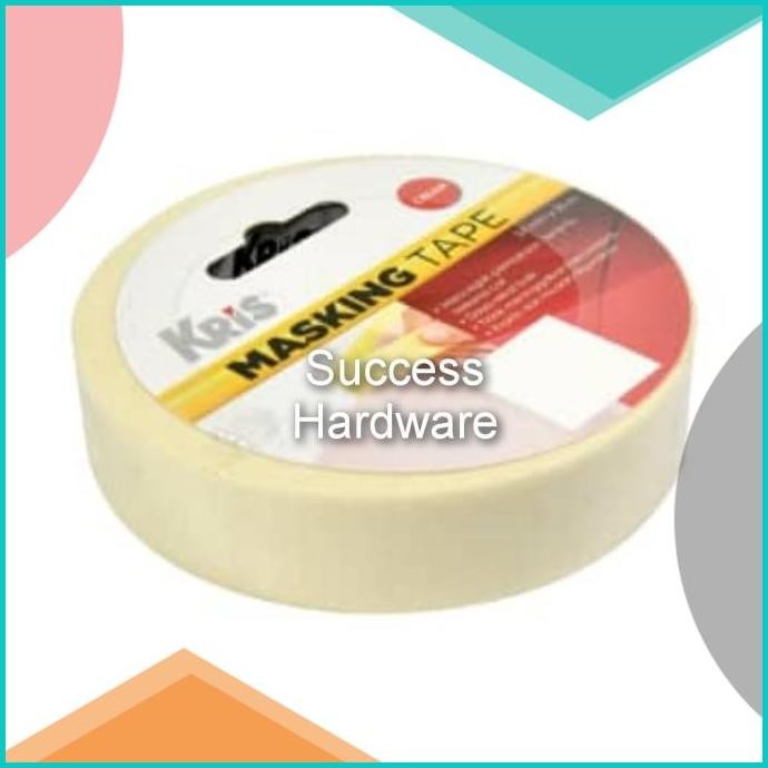 

MASKING TAPE MAXBUILT WHITE 24MMX30M MAXBUILT ISOLASI KERTAS 2.4 CMX3