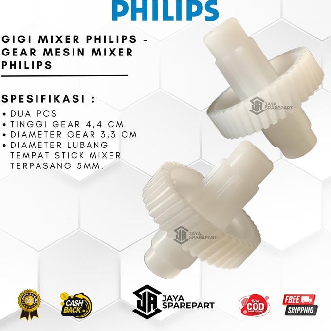PROMO Gigi Mixer Philips Original/Gear Mesin Mixer Philips Original