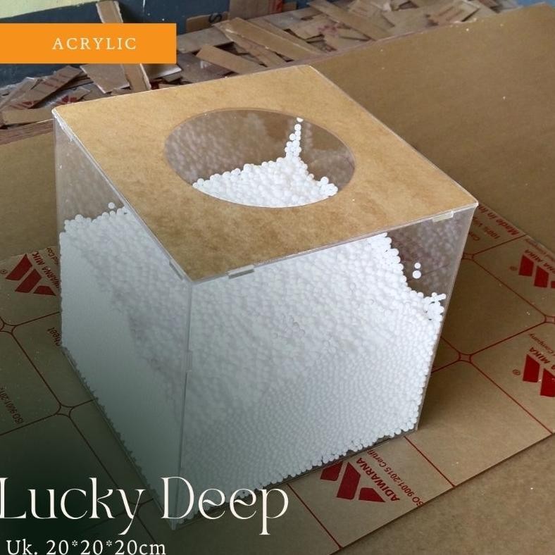 

Murah Akrilik Box Kotak Lucky Dip// Kotak Undian Doorprize Grosir