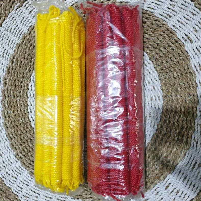 

Discount (Grosir) Tali Tambang Pramuka / Tali Pramuka / Tali Tambang Kuning Pramuka 20Pcs Murah