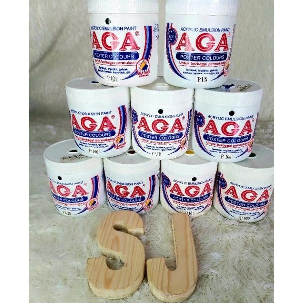 

8.8 Cat Poster Aga /Cat Acrylic Aga 250Cc/Cat Aga 250Cc/250Ml Murah