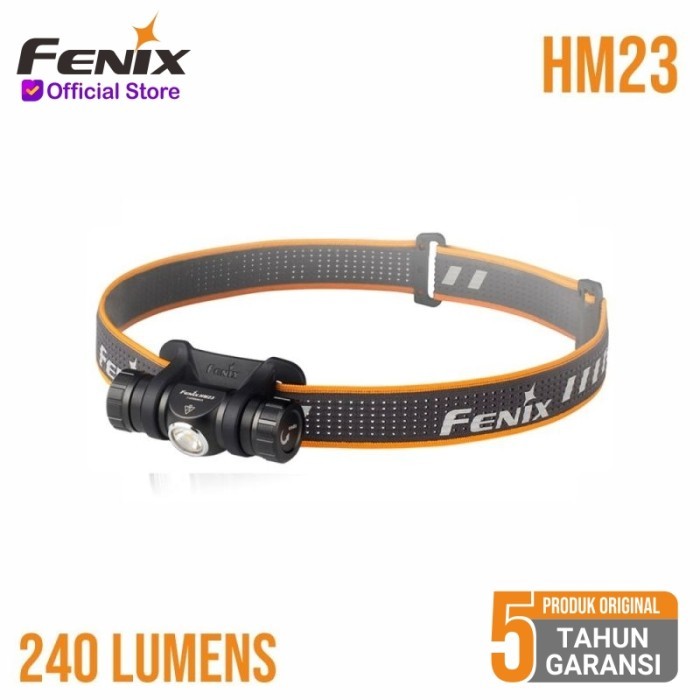 Fenix HM23 Senter Kepala Headlamp Ultralight