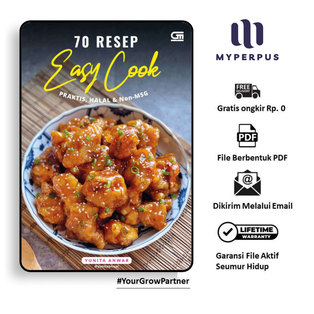 

363. 70 Resep Easy Cook Praktis Halal Non-Msg