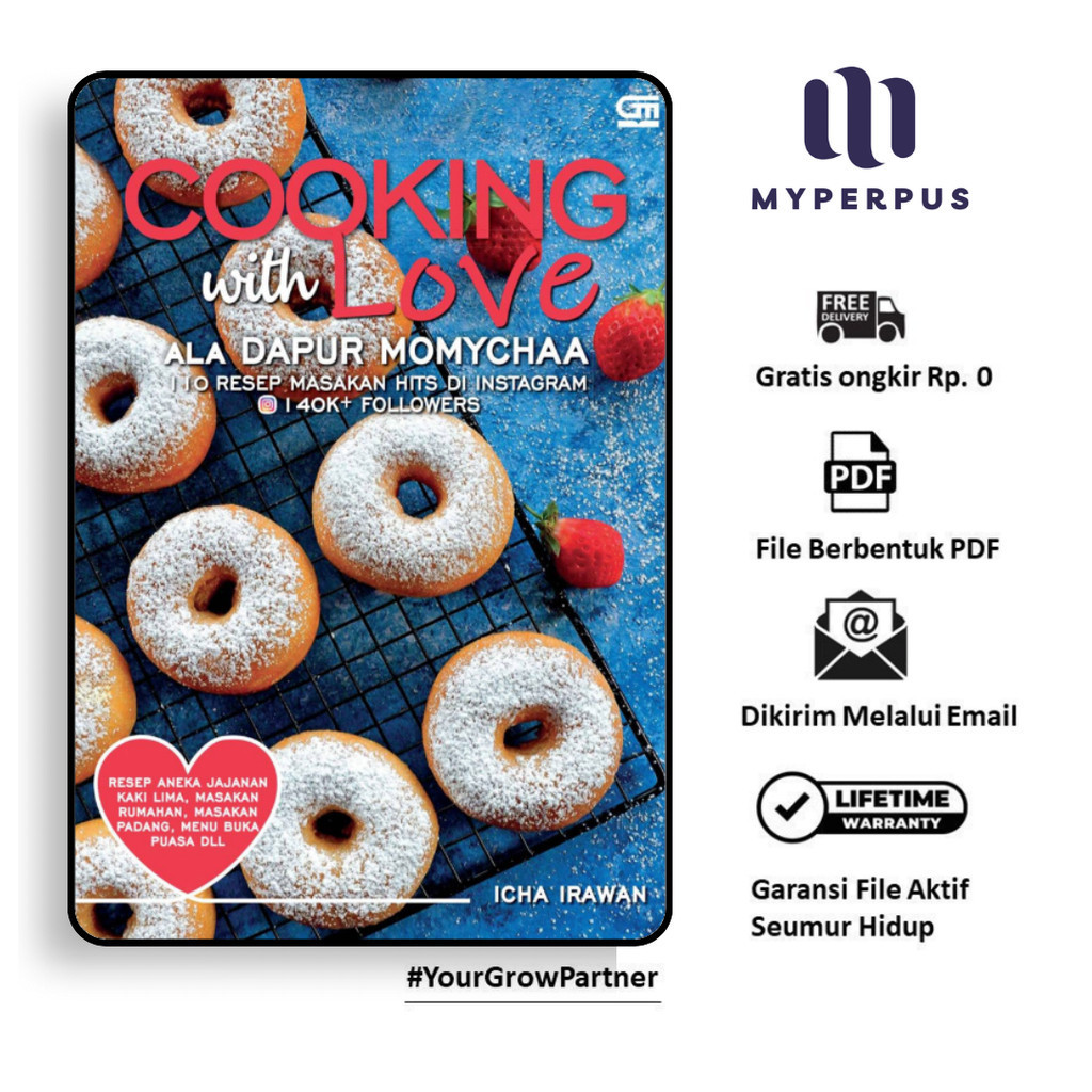 

358. COOKING WITH LOVE ALA DAPUR MOMYCHAA 110 RESEP - [-]
