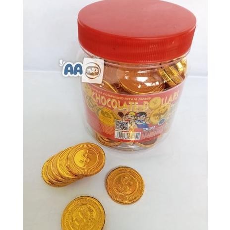 

CHOCOLATE DOLLARS ISI 100PC X 3 GR