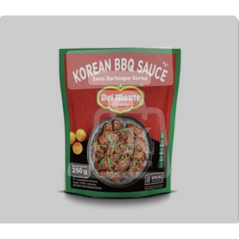 

Korean Barbeque Delmonte 250gr